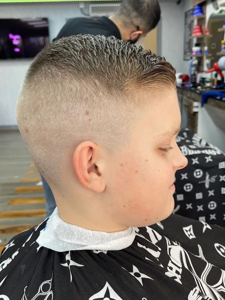 Kids fade haircut at Best Cut Barbers
